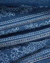 Load image into Gallery viewer, Veronica Beard Taylor Bandana Wide-Leg Jean - Indigo