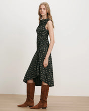 Load image into Gallery viewer, Veronica Beard Theodora Sleeveless Midi Dress -  Black Multi
