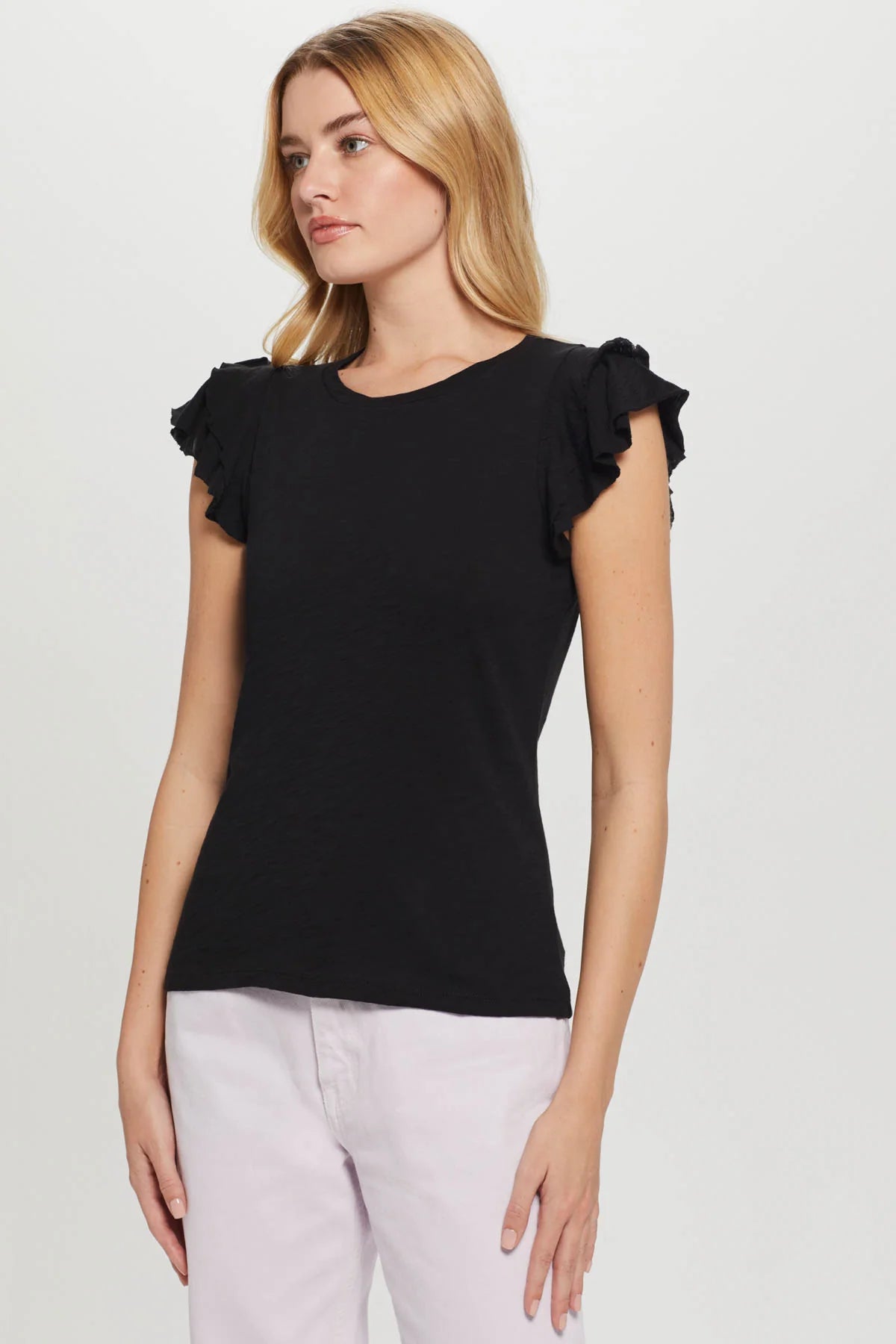 Goldie Celeste Ruffle Sleeve Tee - 2 Colors