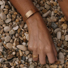 Load image into Gallery viewer, Luv AJ The Ridged Positano Cuff - 2 Colors