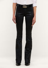 Load image into Gallery viewer, L'Agence Selma Coated Bootcut Jean - Noir Coated