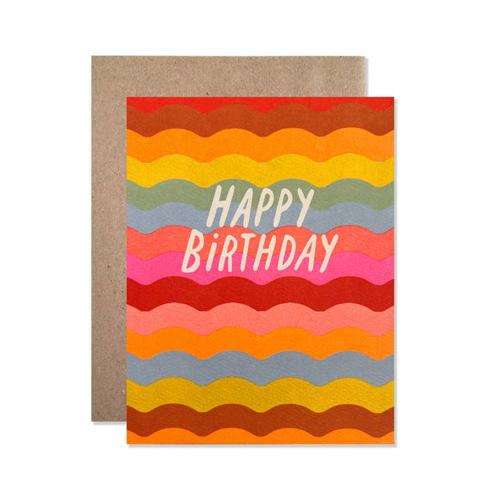 Hartland Cards RicRac Birthday Card