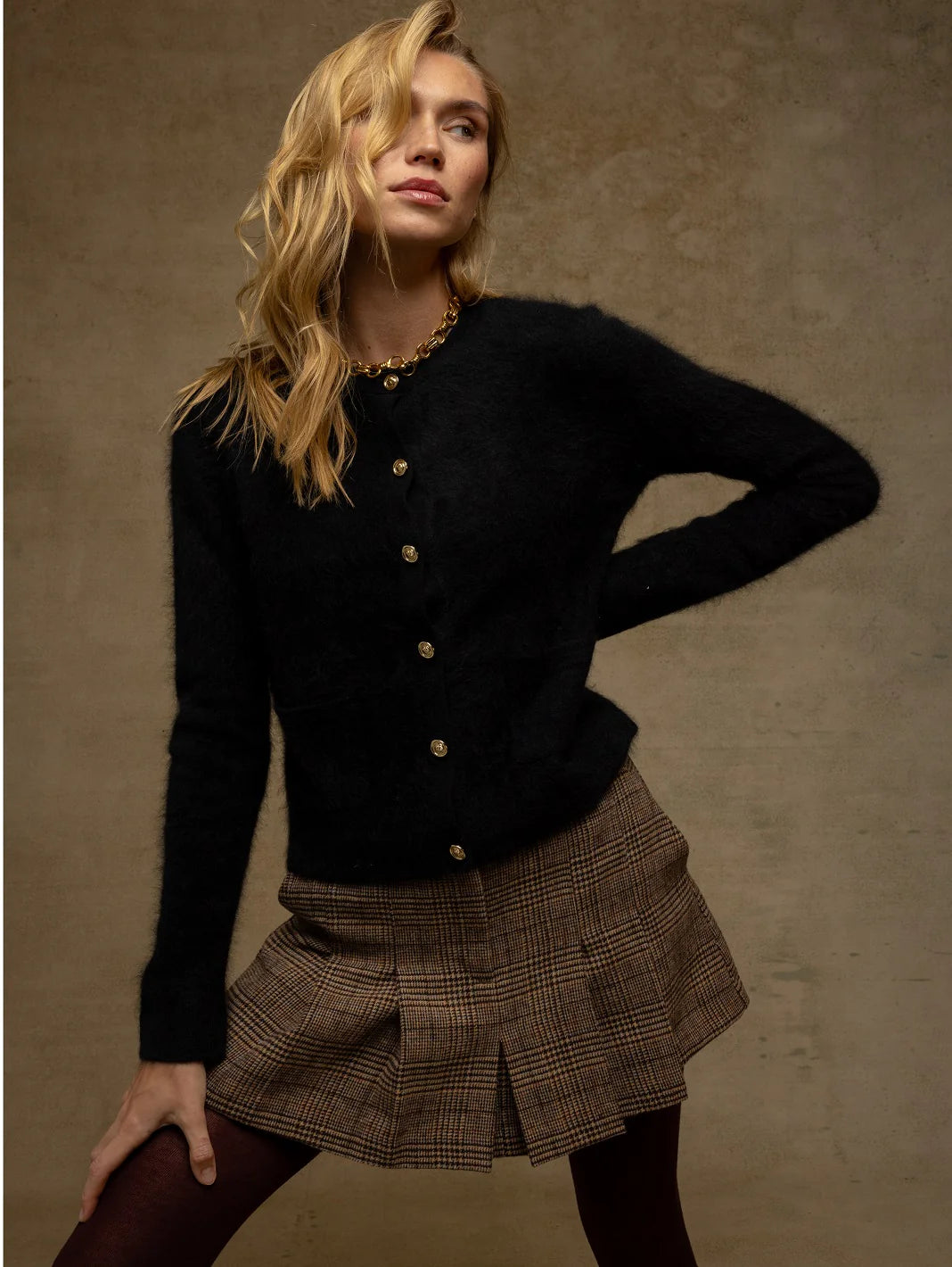 27 Miles Gwendolyn Cardigan - Black