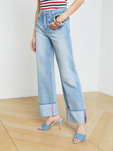 Load image into Gallery viewer, L&#39;Agence Miley Cuffed Wide-Leg Jean - Emerson