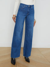 Load image into Gallery viewer, L&#39;Agence Scottie Wide-Leg Jean - Apollo