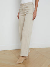 Load image into Gallery viewer, L&#39;Agence Scottie Wide-Leg Jean - Biscuit