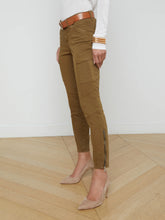 Load image into Gallery viewer, L&#39;Agence Patton Cargo Skinny Pant - Brown Olive