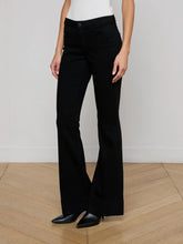 Load image into Gallery viewer, L&#39;Agence Lenora Low-Rise Flare Jean - Noir
