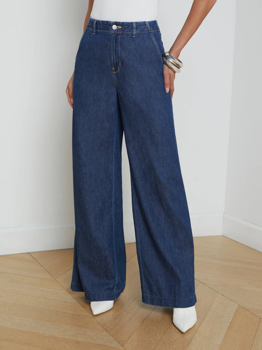 L'Agence Runa Wide-Leg Jean - Newhaven