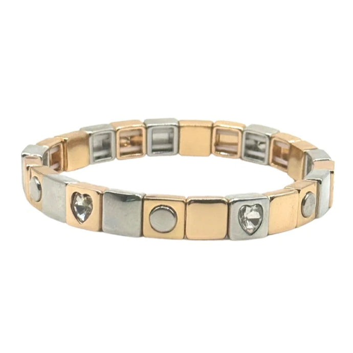 La Lumiere Love in Two Tones Bracelet - Two-Toned
