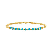 Load image into Gallery viewer, Karen Lazar 2MM Signature Bracelet - TURQUOISE PATTERN