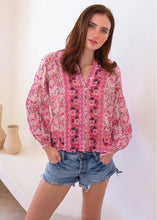Load image into Gallery viewer, Bell by Alicia Bell Marella Top - Pink Print