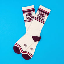 Load image into Gallery viewer, Gumball Poodle - Wine Snob Gym Crew Socks
