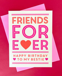 J.Falkner Cards Bestie Birthday