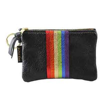 Load image into Gallery viewer, Zina Kao The Kara Metallic Applique Wallet - RAINBOW