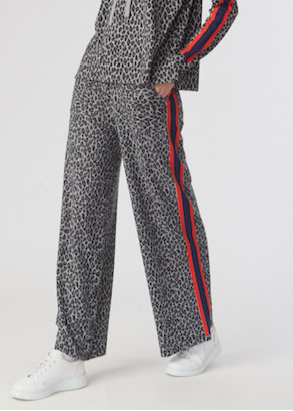 J. Society Cheetah w/Stripe Pant - Heather