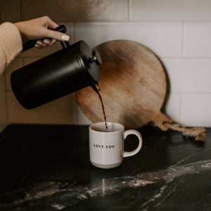 Sweet Water Decor Stoneware Coffee Mug - Love You