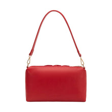 Load image into Gallery viewer, Melie Bianco Florence Recycled Vegan Shoulder Bag - Red