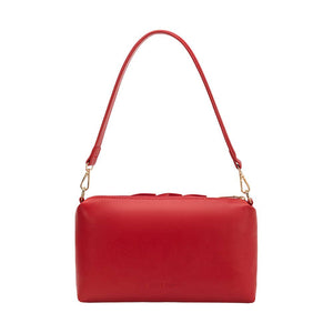 Melie Bianco Florence Recycled Vegan Shoulder Bag - Red