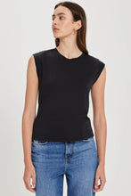 Load image into Gallery viewer, Goldie Organic Cap Sleeve Tee - 2 Colors