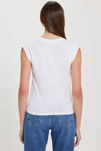 Load image into Gallery viewer, Goldie Organic Cap Sleeve Tee - 2 Colors