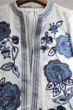Load image into Gallery viewer, Soli Echo - Floral Open-Front Jacket: WHITE / One Size