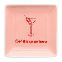 Load image into Gallery viewer, Properly Improper Round Trinket Tray - Tini Things Go Here