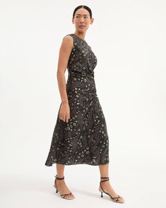 Veronica Beard Viviana Dress - Black Multi