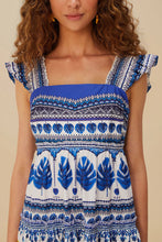 Load image into Gallery viewer, Farm Rio Zuli Off White Mini Dress