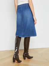 Load image into Gallery viewer, L&#39;Agence Landry Denim Skirt - Verdugo