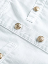 Load image into Gallery viewer, L&#39;Agence Kris Denim Mini Skirt - Blanc