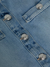 Load image into Gallery viewer, L&#39;Agence Kris Denim Mini Skirt - Fontana