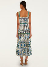 Load image into Gallery viewer, Farm Rio Manoela Off-White Sleeveless Belt Maxi Dress