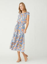 Load image into Gallery viewer, Shoshanna Peony Dress - Slate Blue Multi