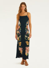 Load image into Gallery viewer, Farm Rio Dark Blue Maira Floral Maxi Dress