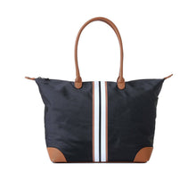 Load image into Gallery viewer, Haute Shore Nylon Striped Tote Bag - 3 Colors