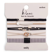 Load image into Gallery viewer, K'lani Hair Tie Bracelets - Unity