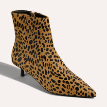 Load image into Gallery viewer, Yosi Samra Soho Boot - Leopard Calf Hair