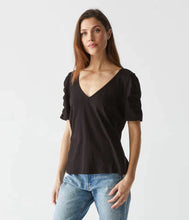 Load image into Gallery viewer, Michael Stars Josie Ruched Sleeve Tee - 3 Colors