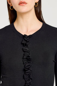 Goldie Rosaline Cardigan - Black