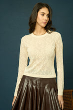 Load image into Gallery viewer, Love the Label Serafina Tee - Ivory