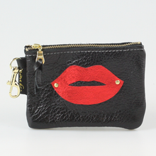 Load image into Gallery viewer, Zina Kao The Kara Applique Wallet - LIPS