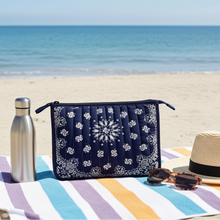 Load image into Gallery viewer, Haute Shore Bandana Print Pouch - 3 Colors