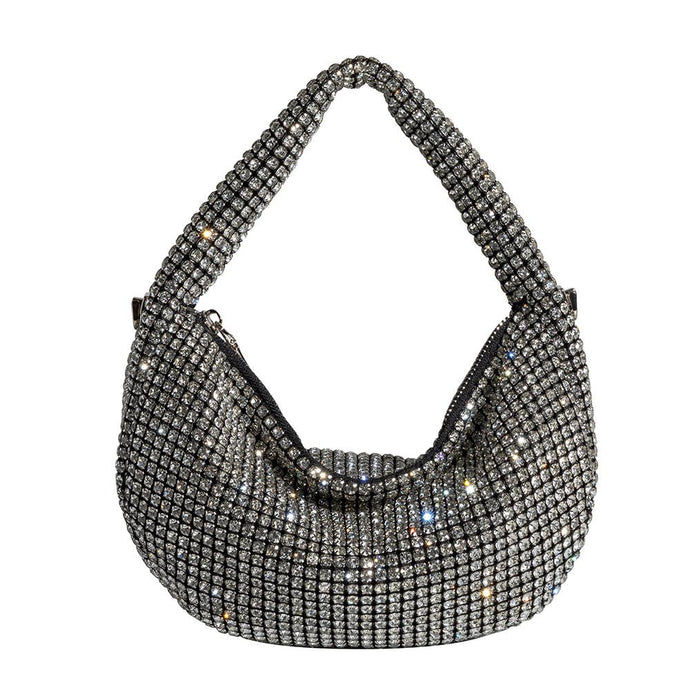 Melie Bianco Milly Small Top Handle Bag - Silver