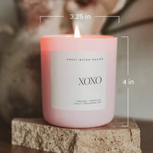 Load image into Gallery viewer, Sweet Water Decor XOXO Soy Candle Matte Jar - Valentine&#39;s Day