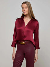 Load image into Gallery viewer, L&#39;Agence Dani Silk Blouse - 4 Colors