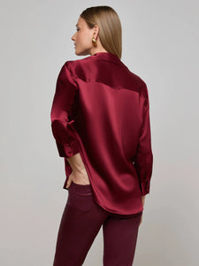 L'Agence Dani Silk Blouse - 4 Colors