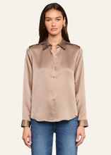 Load image into Gallery viewer, L'Agence Tyler Silk Blouse - Light Cardamom