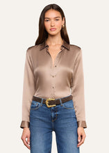 Load image into Gallery viewer, L'Agence Tyler Silk Blouse - Light Cardamom