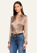 Load image into Gallery viewer, L'Agence Tyler Silk Blouse - Light Cardamom